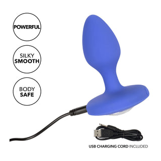 Cheeky Gems Medium Rechargeable Vibrating Butt Plug by California Exotic – Discreet Sex Toys & Erotic Games from My Devilish Desires