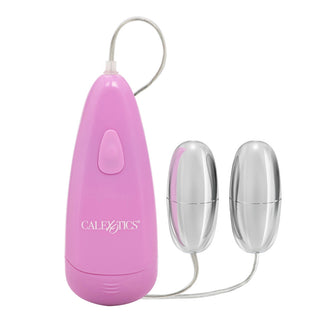 Pocket Exotics Waterproof Double Silver Bullets by California Exotic – Discreet Sex Toys & Erotic Games from My Devilish Desires