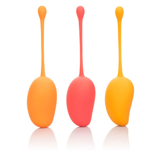 Kegel Training Set Mango by California Exotic – Discreet Sex Toys & Erotic Games from My Devilish Desires