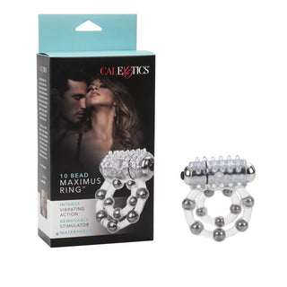 10 Bead Maximus Cock Ring by California Exotic – Discreet Sex Toys & Erotic Games from My Devilish Desires