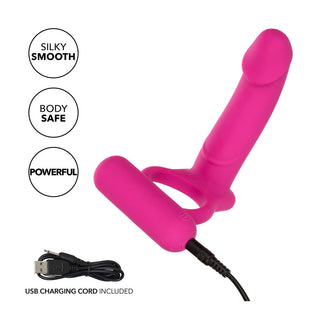 Silicone Rechargeable Double Diver Stimulator by California Exotic – Discreet Sex Toys & Erotic Games from My Devilish Desires