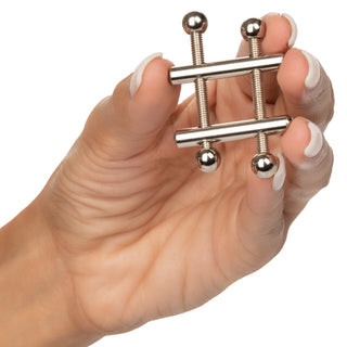 Nipple Grips Crossbar Nipple Vices by California Exotic – Discreet Sex Toys & Erotic Games from My Devilish Desires