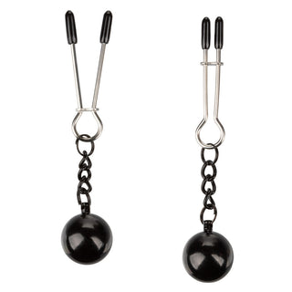 Nipple Grips Weighted Tweezer Nipple Clamps by California Exotic – Discreet Sex Toys & Erotic Games from My Devilish Desires