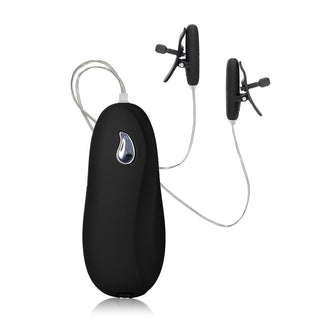 Heated Vibrating Nipple Teasers Black by California Exotic – Discreet Sex Toys & Erotic Games from My Devilish Desires