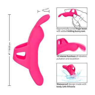 Neon Vibes The Flirty Vibe Finger Teaser by California Exotic – Discreet Sex Toys & Erotic Games from My Devilish Desires