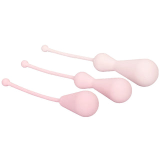 Inspire Weighted Silicone Kegel Training Kit by California Exotic – Discreet Sex Toys & Erotic Games from My Devilish Desires