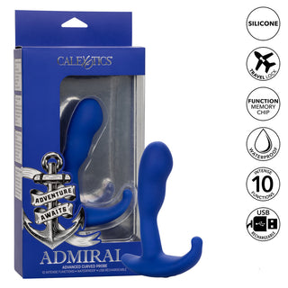 Admiral Advanced Curved Probe by California Exotic – Discreet Sex Toys & Erotic Games from My Devilish Desires