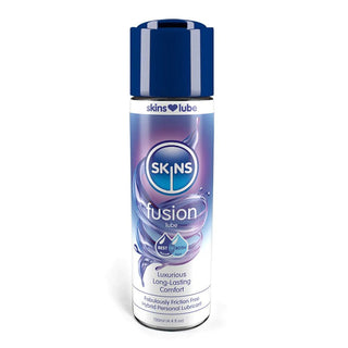 Skins Fusion Hybrid Silicone And Waterbased Lubricant 130ml by Skins Condoms – Discreet Personal Lubricants from My Devilish Desires