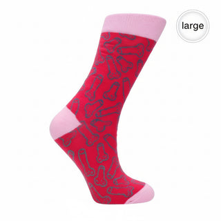 Cocky Sexy Socks Size 42 to 46 by Shots Toys – Discreet Crew Socks from My Devilish Desires
