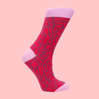 Cocky Socks Size 36 to 41 by Shots Toys – Discreet Crew Socks from My Devilish Desires