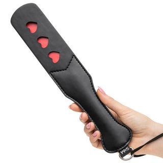 Sex And Mischief Heart Paddle by Sportsheets – Discreet Sex Toys & Erotic Games from My Devilish Desires