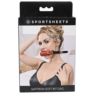 Sportsheets Saffron Soft Bit Gag by Sportsheets – Discreet Sex Toys & Erotic Games from My Devilish Desires