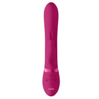 Vive Amoris Pink Rabbit Vibrator With Stimulating Beads by Shots Toys – Discreet Sex Toys & Erotic Games from My Devilish Desires