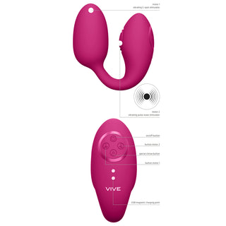 Vive Aika Pulse Wave And Vibrating Love Egg Pink by Shots Toys – Discreet Sex Toys & Erotic Games from My Devilish Desires