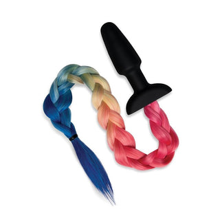 Furry Tales Rainbow Tail Butt Plug by Whipsmart – Discreet Sex Toys & Erotic Games from My Devilish Desires