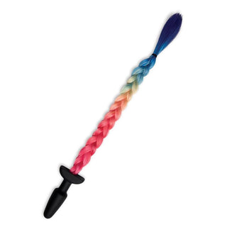 Furry Tales Rainbow Tail Butt Plug by Whipsmart – Discreet Sex Toys & Erotic Games from My Devilish Desires