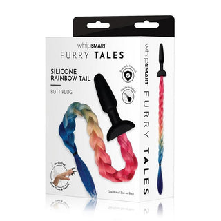 Furry Tales Rainbow Tail Butt Plug by Whipsmart – Discreet Sex Toys & Erotic Games from My Devilish Desires