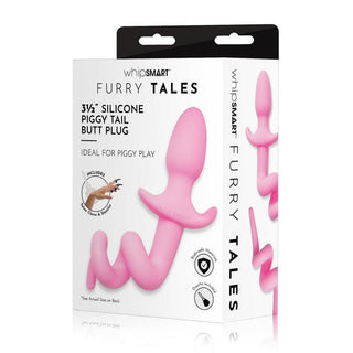 Furry Tales Silicone Piggy Tail Butt Plug by Whipsmart – Discreet Sex Toys & Erotic Games from My Devilish Desires