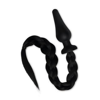 Furry Tales Black Pony Play Butt Plug by Whipsmart – Discreet Sex Toys & Erotic Games from My Devilish Desires