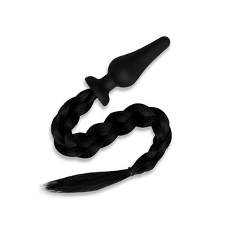 Furry Tales Black Pony Play Butt Plug by Whipsmart – Discreet Sex Toys & Erotic Games from My Devilish Desires