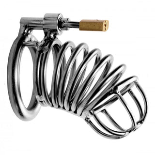 Bastille Penile Confinement Cage by Master Series – Discreet Sex Toys & Erotic Games from My Devilish Desires