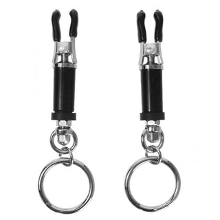 Bondage Ring Barrel Nipple Clamps by Master Series – Discreet Sex Toys & Erotic Games from My Devilish Desires