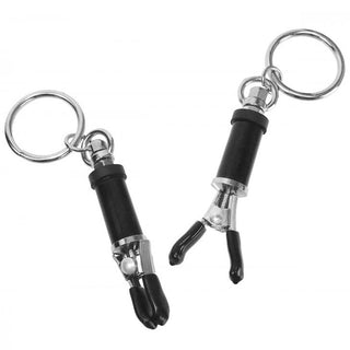 Bondage Ring Barrel Nipple Clamps by Master Series – Discreet Sex Toys & Erotic Games from My Devilish Desires