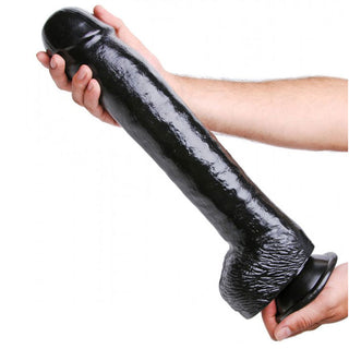 The Black Destroyer Huge Suction Cup Dildo by Master Series – Discreet Sex Toys & Erotic Games from My Devilish Desires