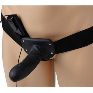 Deluxe Vibro Erection Assist Hollow Silicone Strap On by Size Matters – Discreet Sex Toys & Erotic Games from My Devilish Desires