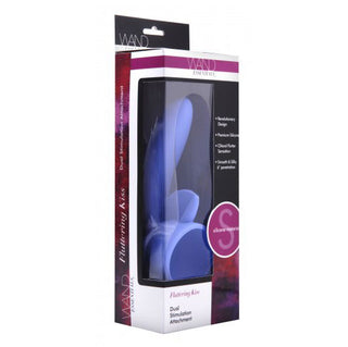 Wand Essentials Fluttering Kiss Dual Stimlation Attachment by Wand Essentials – Discreet Sex Toys & Erotic Games from My Devilish Desires