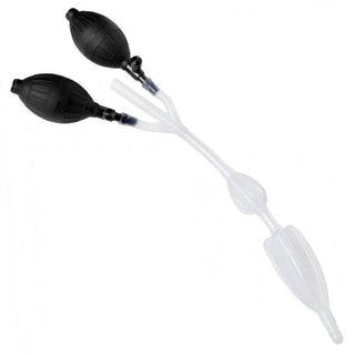 Clean Stream Silicone Inflatable Double Bulb Enema System by Clean Stream – Discreet Enema Kits & Supplies from My Devilish Desires