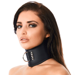 Leather Collar With Padlock by Rimba – Discreet Sex Toys & Erotic Games from My Devilish Desires