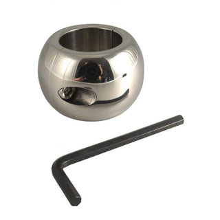 Donut Stainless Steel Ballstretcher 4cm by Rimba – Discreet Sex Toys & Erotic Games from My Devilish Desires